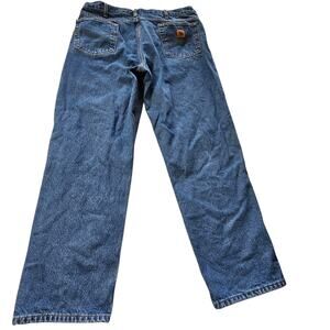 Carhartt Relaxed Straight Lined Jeans Style #274127 Men's 38x32